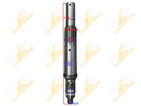 ВАЛ КПП ВХОДНОЙ LW300 860114663 ZL20-032008