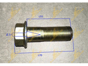 БОЛТ РЕАКТИВНОЙ ТЯГИ V-ОБРАЗНОЙ 18*70
