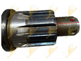 ВАЛ ПРОХОДНОЙ СРЕДНЕГО МОСТА L 680 8 ШЛ. HOWO КРУП.ШЛ.