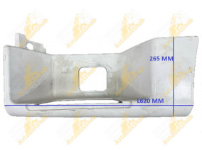 КОРПУС ПОДНОЖКИ SITRAK 812W61510-0801 L УЗКИЙ НЕОКРАШН