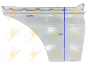 НАКЛАДКА ДВЕРИ SITRAK 811W62610-6006 R НЕОКРАШН