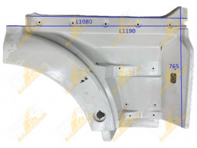 КОРПУС ПОДНОЖКИ SITRAK 812W61510-0826 R ОРИГИН. НЕОКРАШН