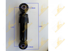 АМОРТИЗАТОР КАБИНЫ X3000 DZ13241440080 ПЕРЕД ПОПЕРЕЧНЫЙ